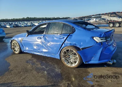 2025 BMW M3 Competition из США, поврежденный, VIN WBS33HJ0XSFU27812